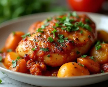 One-Pot Roman Chicken Cacciatore with Potatoes Recipe: Bold Italian Flavors in One Pot