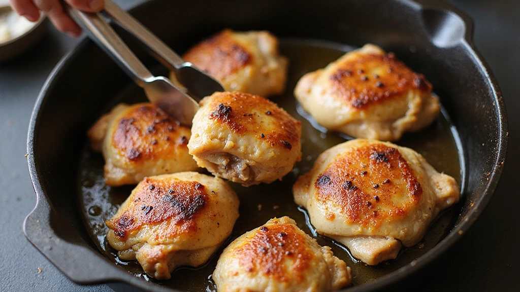 One-Pot Roman Chicken Cacciatore with Potatoes Recipe: Bold Italian Flavors in One Pot - Step 2: Sear the Chicken