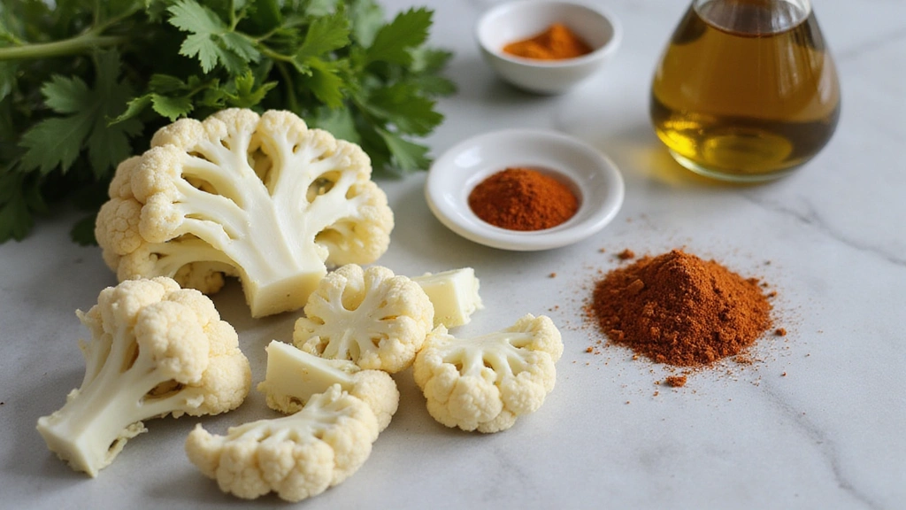 Roasted Cauliflower and Red Curry Rice: A Wholesome Vegetarian Delight - Step 1: Prepare Ingredients