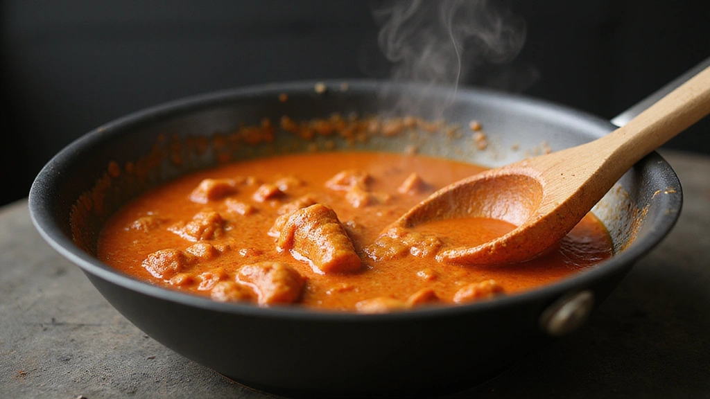 Roasted Cauliflower and Red Curry Rice: A Wholesome Vegetarian Delight - Step 4: Prepare Red Curry Sauce