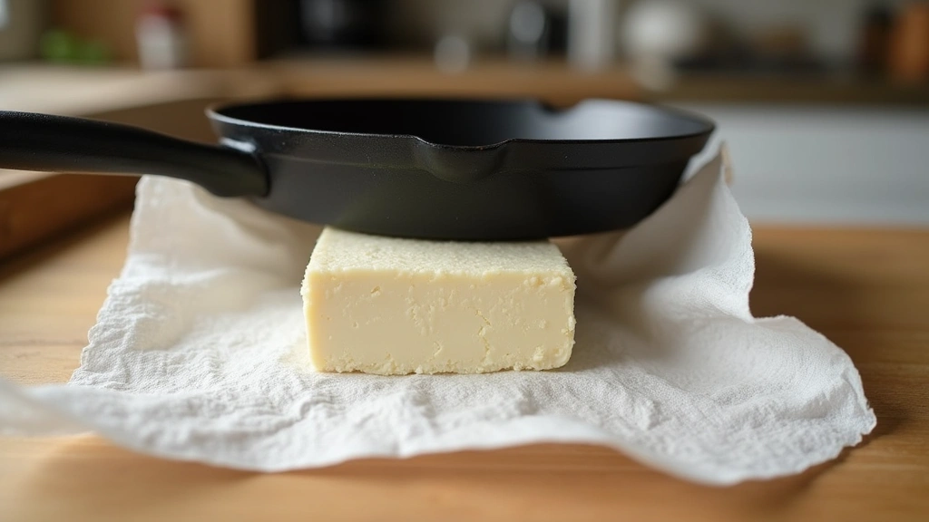 The Best Roasted Veggie & Tofu Brown Rice Bowl: Protein-Packed & Flavorful - Step 2: Press the Tofu