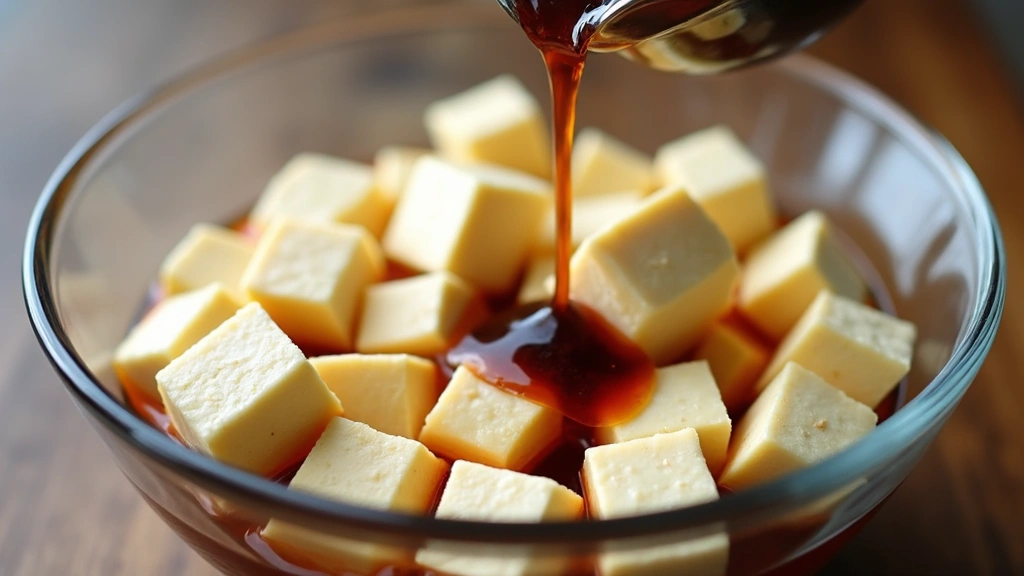 The Best Roasted Veggie & Tofu Brown Rice Bowl: Protein-Packed & Flavorful - Step 3: Marinate the Tofu