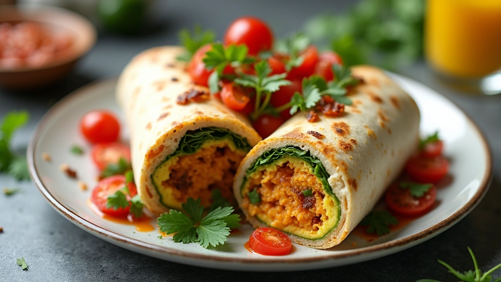 The Best Vegan Breakfast Burritos for Busy Mornings: Easy, Satisfying, and Plant-Based - Step 7: Serve Immediately