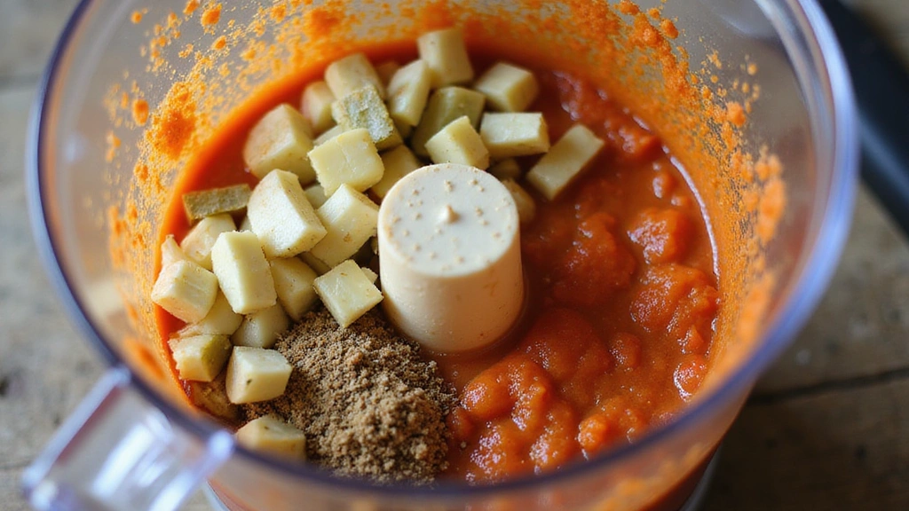 The Ultimate Malaysian Curry Noodle Soup: Quick, Creamy Laksa Bowls - Step 2: Blend the Paste