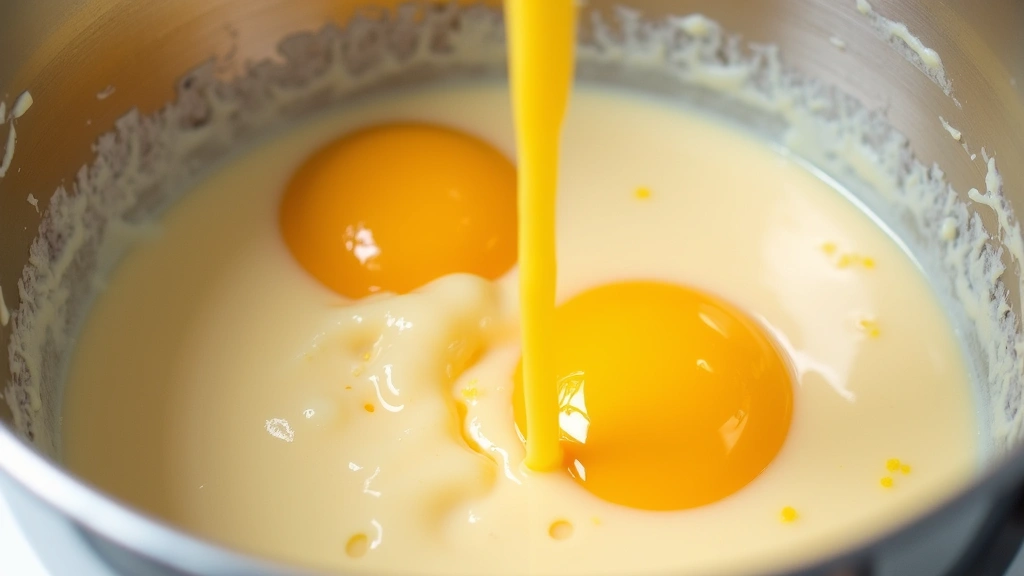 The Ultimate Super Moist Plum Cake: Soft, Fragrant & Juicy Plums - Step 3: Add Eggs and Vanilla