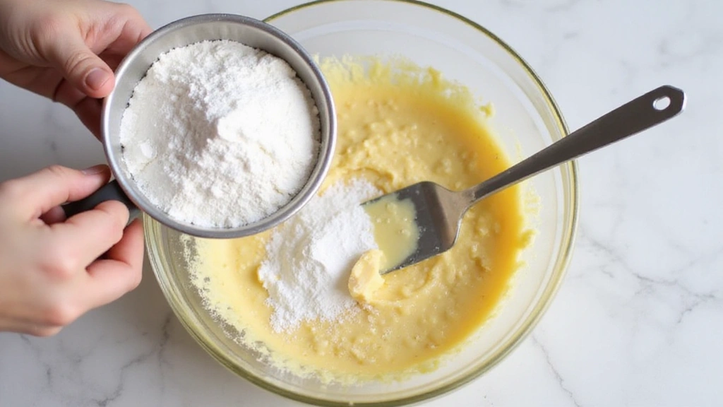 The Ultimate Super Moist Plum Cake: Soft, Fragrant & Juicy Plums - Step 4: Sift and Combine Dry Ingredients