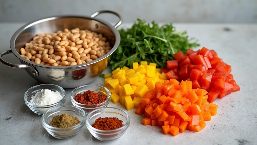 Ultimate Vegan Bean and Bacon Soup Recipe: Rich, Smoky, and Satisfying - Step 1: Prepare Ingredients