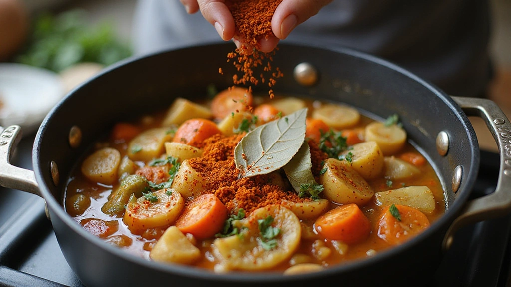 Ultimate Vegan Bean and Bacon Soup Recipe: Rich, Smoky, and Satisfying - Step 3: Add Seasonings