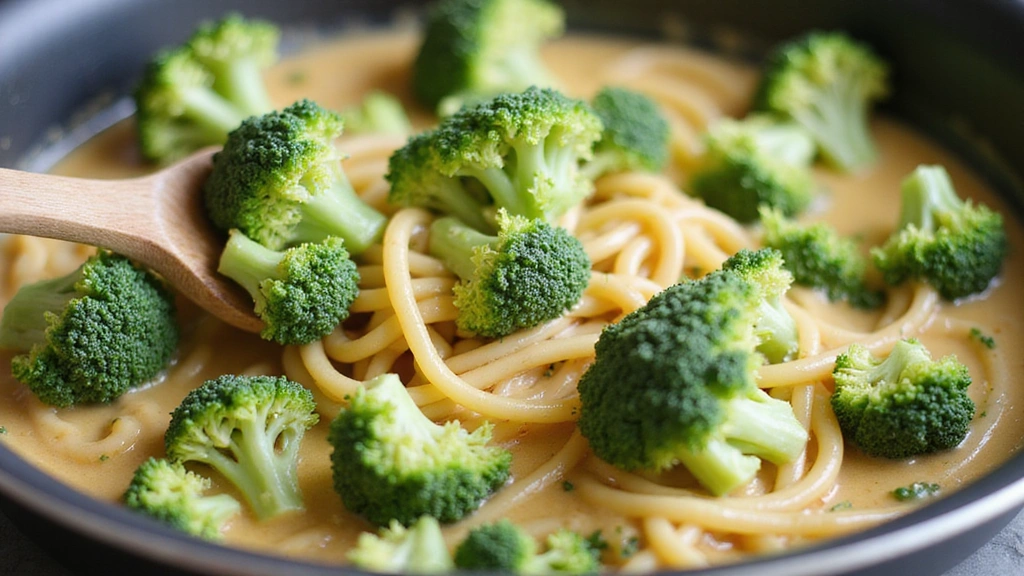 Ultimate Vegan Broccoli Mac and Cheese: Rich, Creamy, and Dairy-Free - Step 6: Add Broccoli