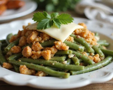 Vegan Green Bean Casserole with Swiss Cheese: The Ultimate Holiday Side Dish