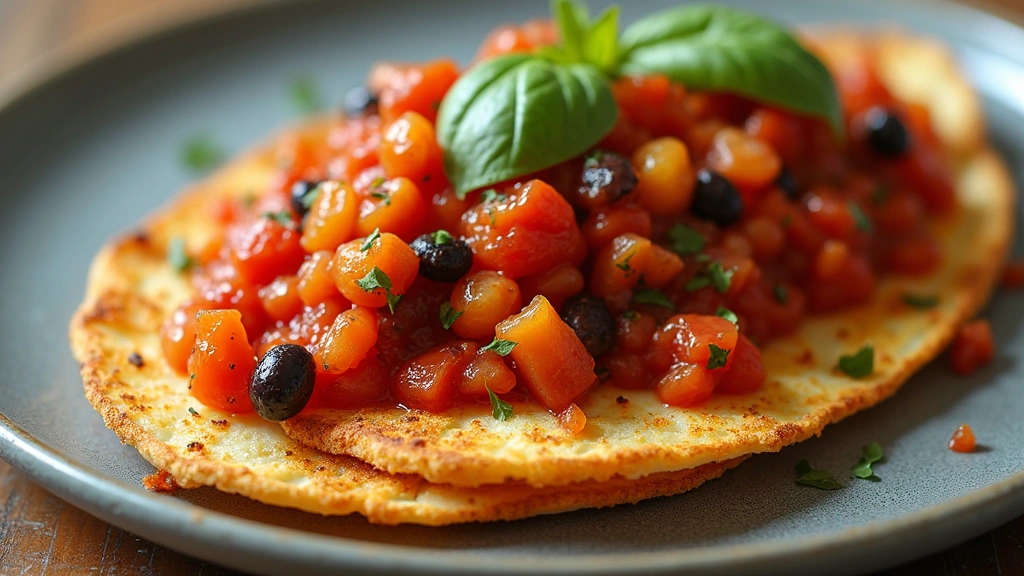 Vegetarian Dinner Idea: Crispy Halloumi, Tomatoes, and White Beans - Step 5: Assemble the Dish