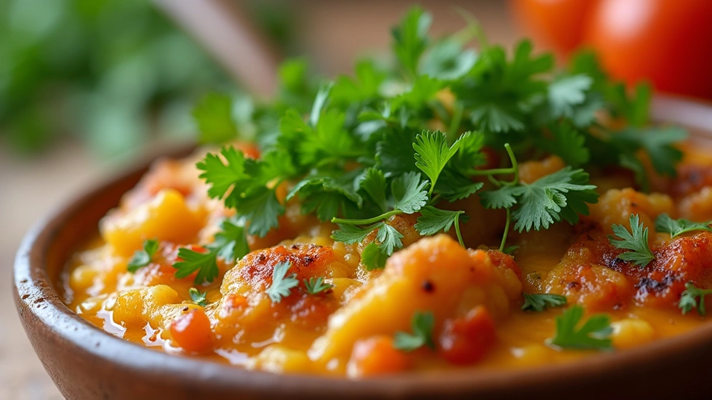 Vegetarian Dinner Idea: Crispy Halloumi, Tomatoes, and White Beans - Step 6: Garnish with Parsley