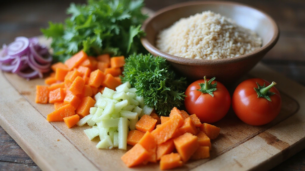 Veggie-Packed Diet Rice Bowl: Quick, Budget-Friendly Dinner - Step 1: Prepare Ingredients