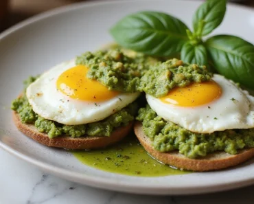 Viral Pesto Eggs: Easy Basil Pesto Breakfast You Will crave