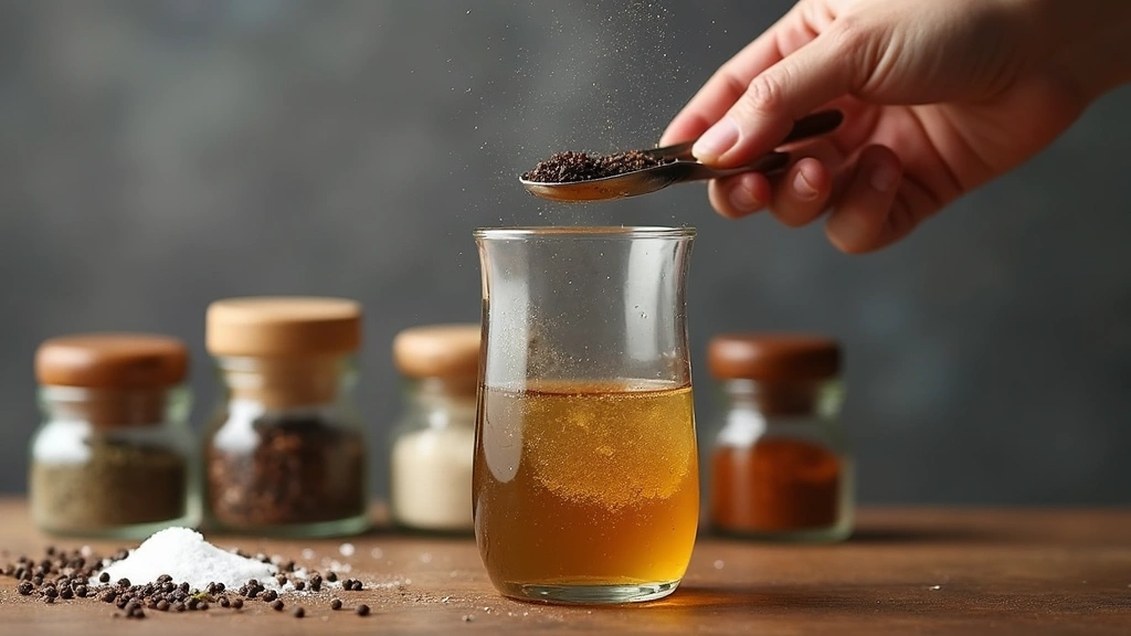 Virgin Caesar Mocktail Recipe: Spicy, Savory, and So Refreshing - Step 3: Add Seasonings