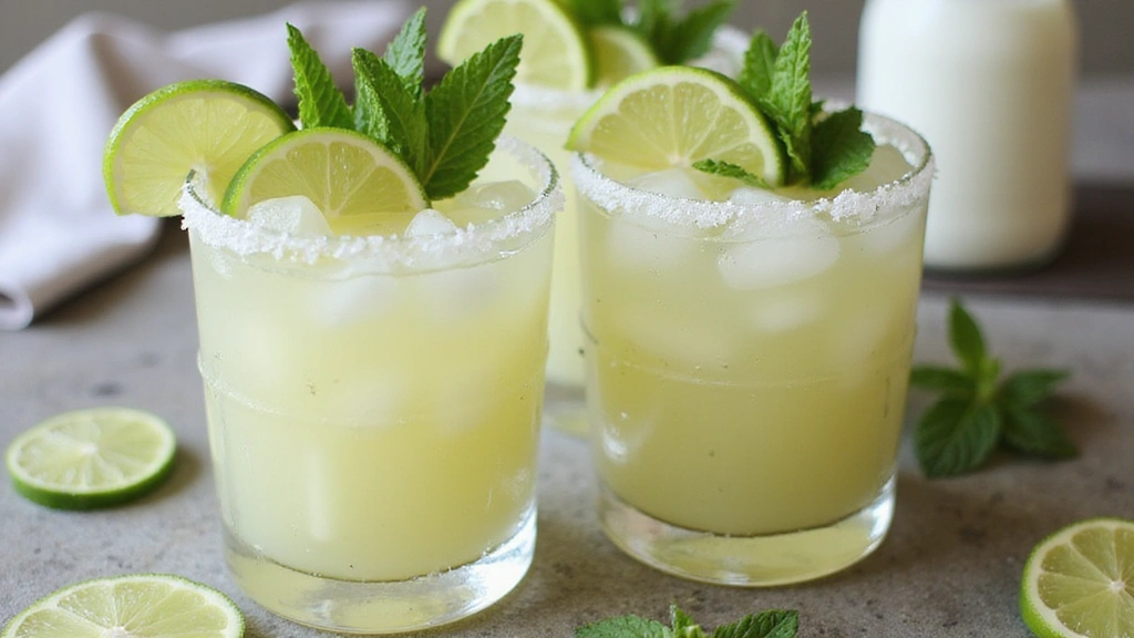 Virgin Margarita Recipe: Easy, Refreshing Mocktail for Any Occasion - Step 7: Garnish the Glasses