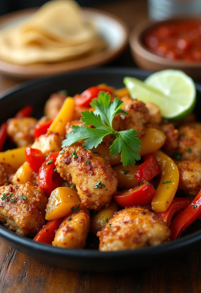 13 Quick Recipes for Dinner That Will Have Your Family Asking for Seconds! - 1. One-Pan Chicken Fajitas