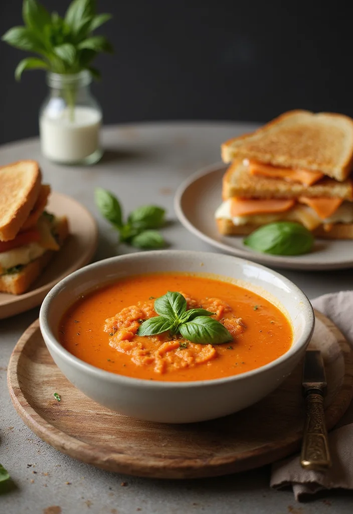 13 Quick Recipes for Dinner That Will Have Your Family Asking for Seconds! - 12. Creamy Tomato Basil Soup