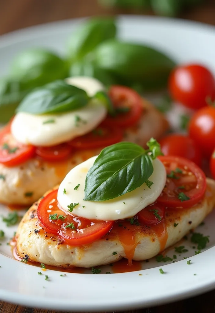 13 Quick Recipes for Dinner That Will Have Your Family Asking for Seconds! - 4. Caprese Stuffed Chicken