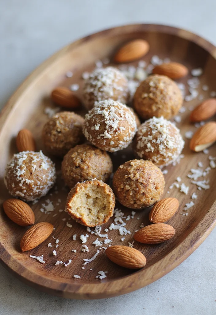 15 No Bake Energy Balls Recipes That Will Change Your Snack Game Forever! - 3. Coconut Almond Energy Balls