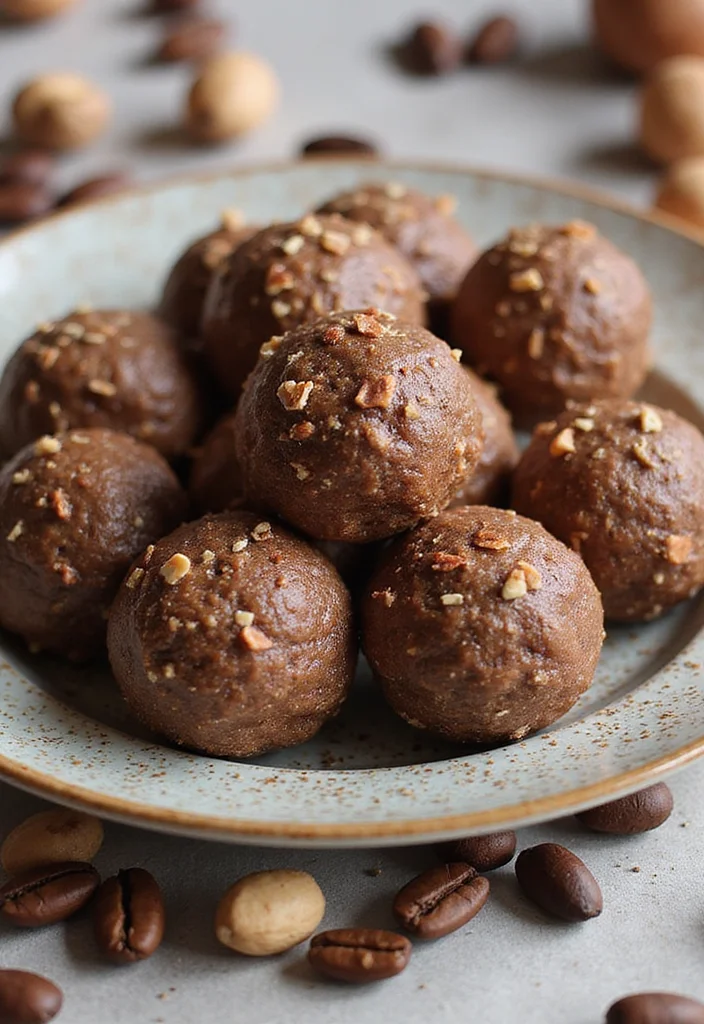 15 No Bake Energy Balls Recipes That Will Change Your Snack Game Forever! - 6. Mocha Hazelnut Energy Balls