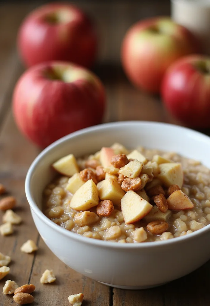 20 Budget-Friendly Crockpot Recipes That Are Absolutely Delicious (You’ll Love #4!) - 10. Apple Cinnamon Oatmeal