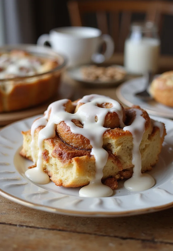 20 Budget-Friendly Crockpot Recipes That Are Absolutely Delicious (You’ll Love #4!) - 19. Cinnamon Roll Casserole