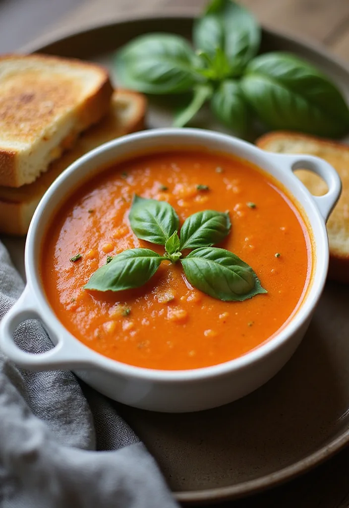 20 Budget-Friendly Crockpot Recipes That Are Absolutely Delicious (You’ll Love #4!) - 5. Creamy Tomato Basil Soup