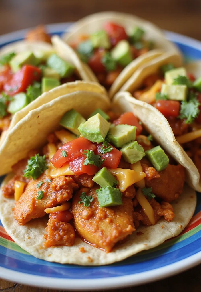 20 Budget-Friendly Crockpot Recipes That Are Absolutely Delicious (You’ll Love #4!) - 7. Spicy Chicken Tacos
