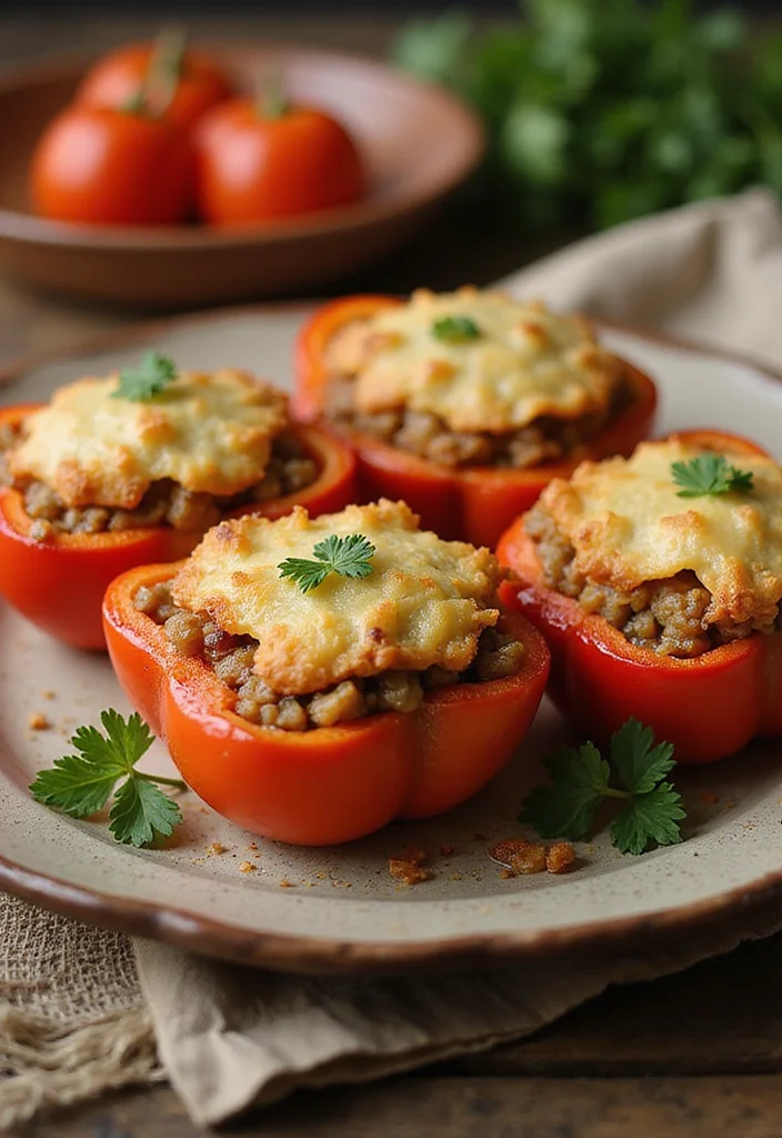 25 Authentic Italian Recipes You Need to Try (Your Taste Buds Will Thank You!) - 12. Stuffed Bell Peppers