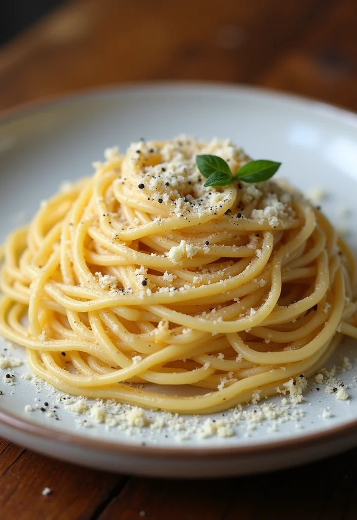 25 Authentic Italian Recipes You Need to Try (Your Taste Buds Will Thank You!) - 21. Cacio e Pepe