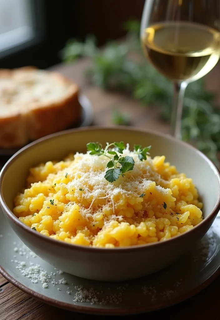 25 Authentic Italian Recipes You Need to Try (Your Taste Buds Will Thank You!) - 3. Risotto alla Milanese