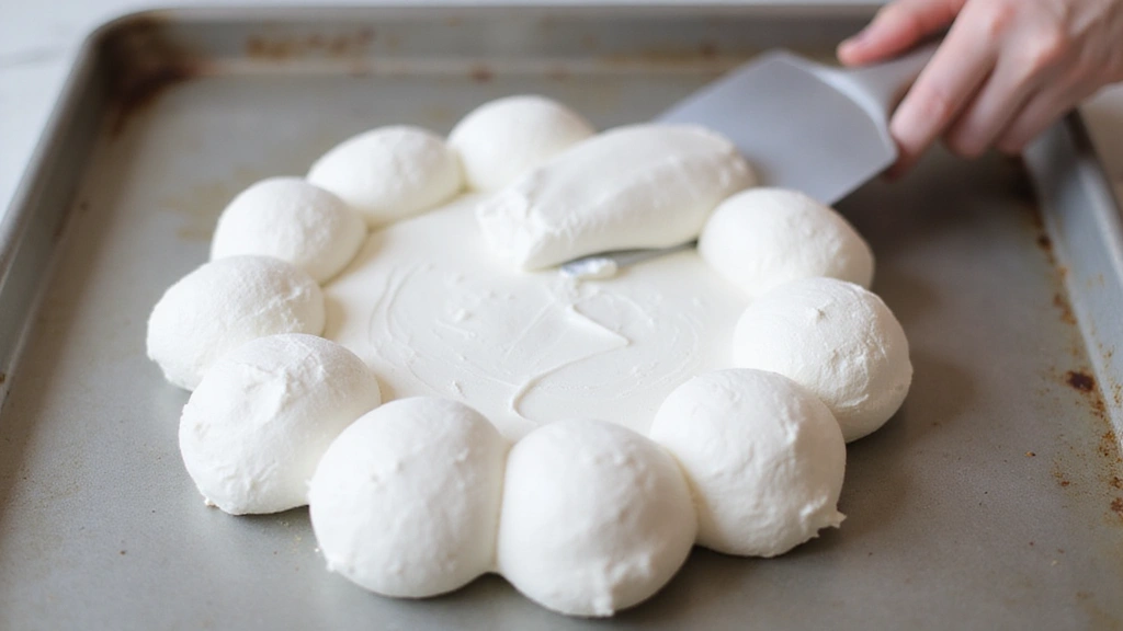 Banoffee Pavlova Recipe: Light, Crispy Meringue Meets Creamy Bananas - Step 2: Shape the Meringue