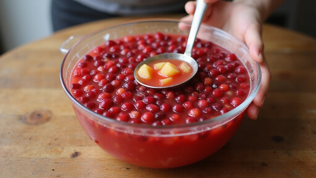 Candy Cane Christmas Punch Recipe: Sparkling & Delicious Holiday Drink - Step 2: Mix the Juices