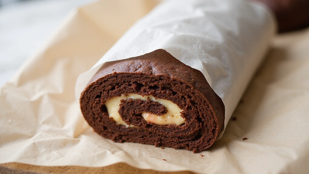 Chocolate Roulade Recipe: Light, Fluffy, and Irresistibly Chocolatey - Step 9: Roll the Roulade