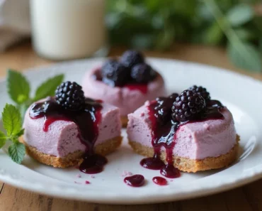 Decadent Blackberry Mini Cheesecakes: A Bite-Sized Delight