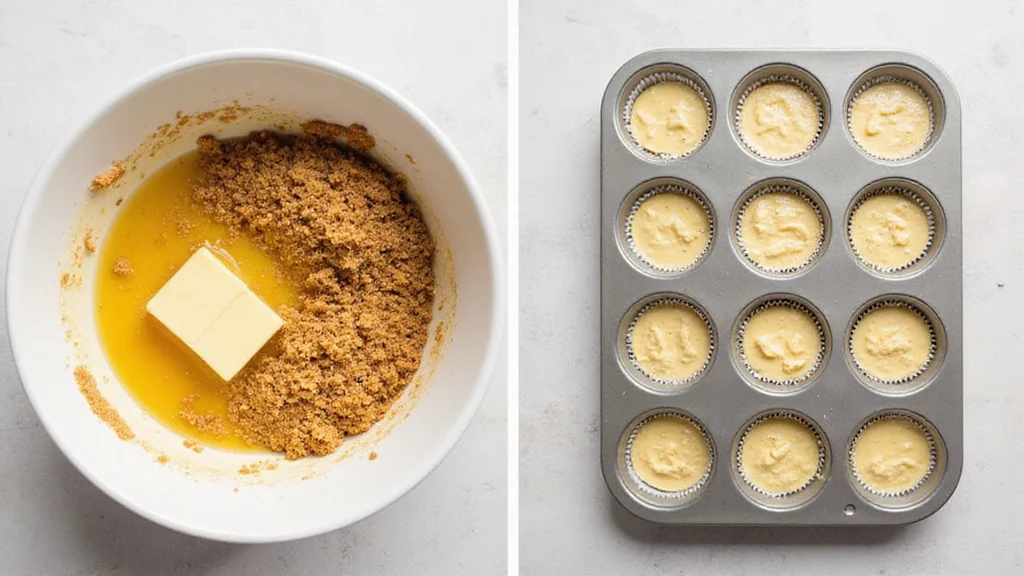 Decadent Blackberry Mini Cheesecakes: A Bite-Sized Delight - Step 1: Prepare the Base