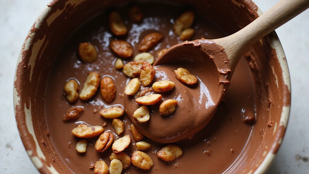 Decadent Dark Chocolate Nut Clusters: Perfect for Snacking - Step 4: Mix Chocolate and Nuts