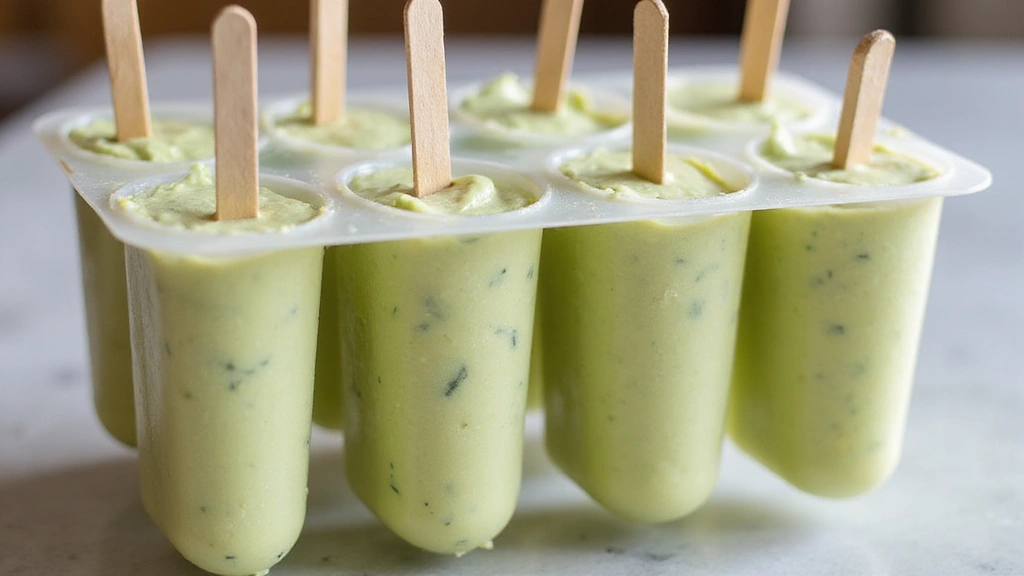 Delicious Avocado Popsicles: A Cool and Nutritious Way to Beat the Heat - Step 4: Pour into Molds