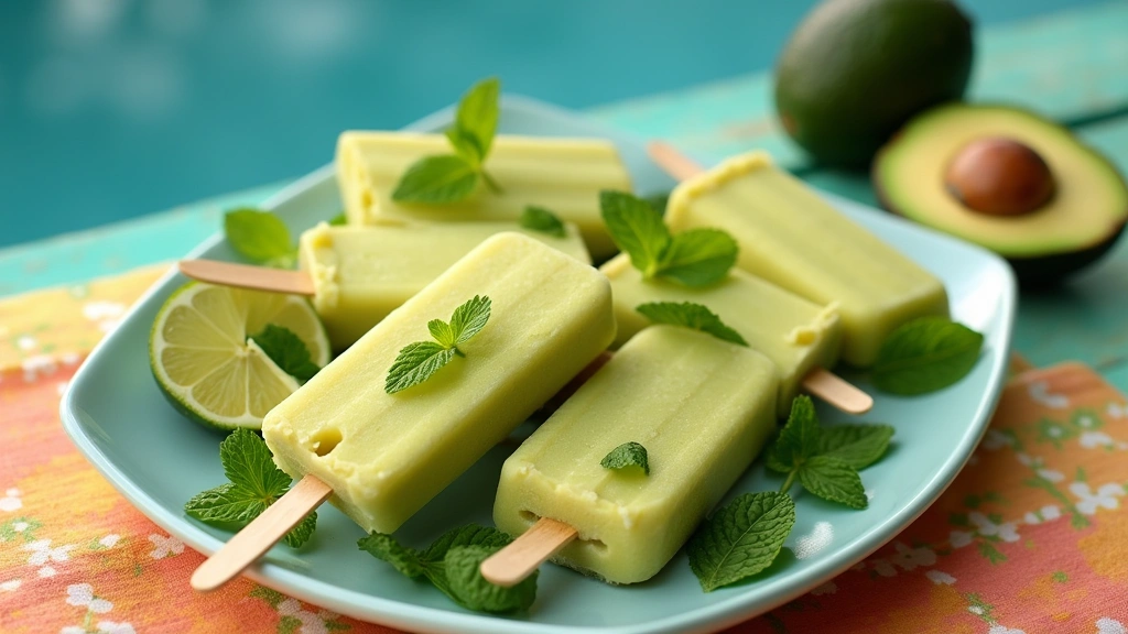 Delicious Avocado Popsicles: A Cool and Nutritious Way to Beat the Heat - Step 7: Serve Popsicles