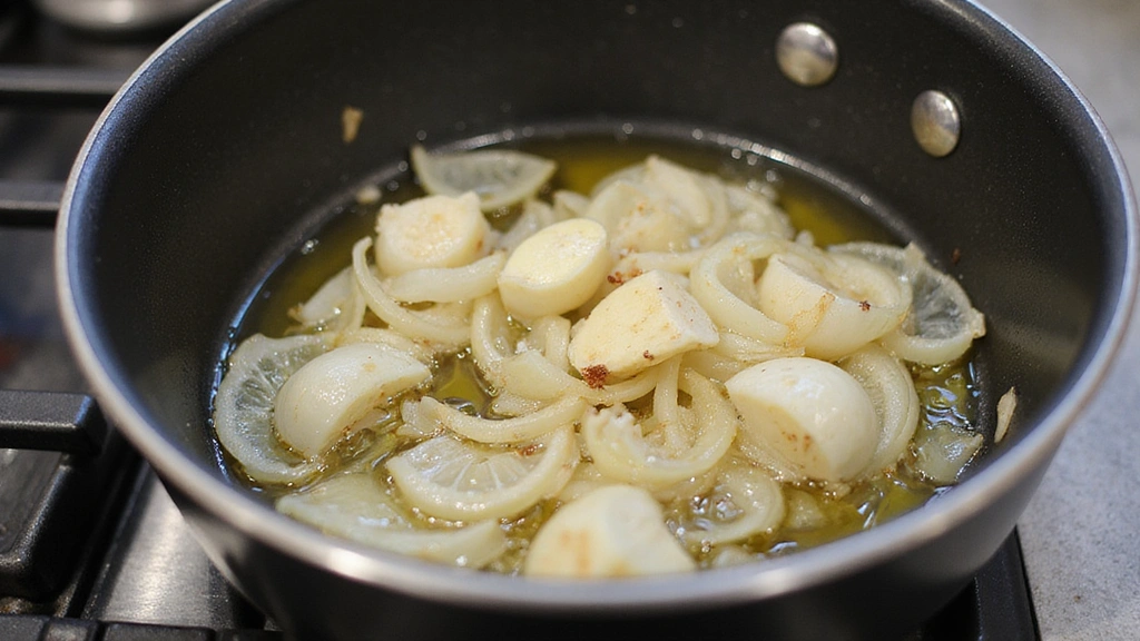 Delightful Creamy Broccoli and Cheesy Potato Soup: Your New Favorite Winter Warmer - Step 2: Sauté Onion and Garlic