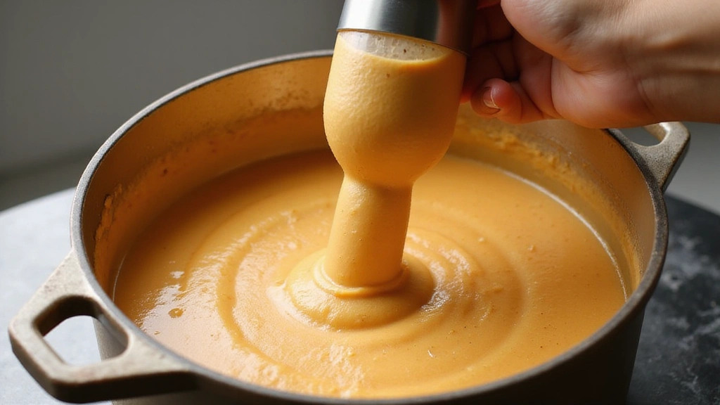 Delightful Creamy Broccoli and Cheesy Potato Soup: Your New Favorite Winter Warmer - Step 6: Blend the Soup