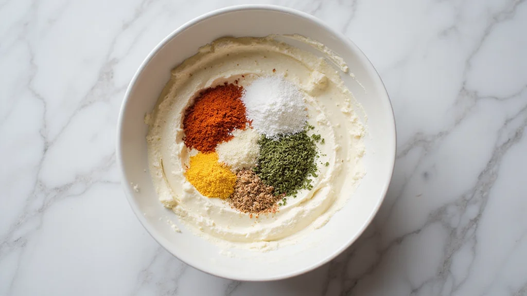 Festive Antipasto Cream Cheese Log: The Perfect Holiday Appetizer - Step 3: Incorporate Add-ins