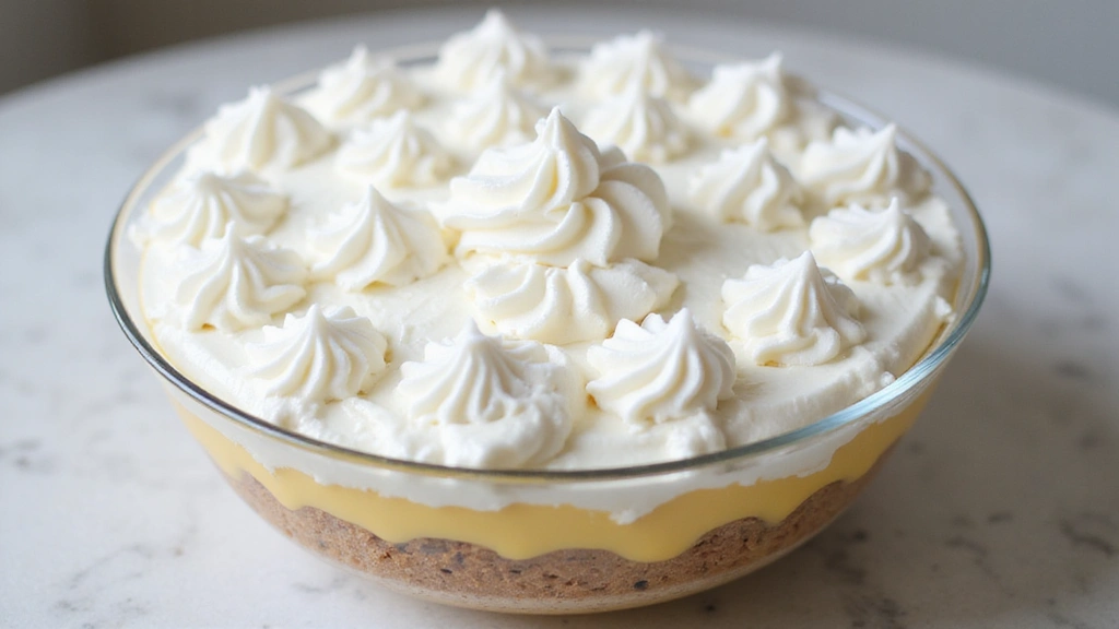 How to Make the Ultimate Christmas Trifle: Festive Layers of Delight - Step 8: Top with Whipped Cream
