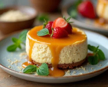 Irresistible No Bake Caramel Cheesecake in 10 Minutes