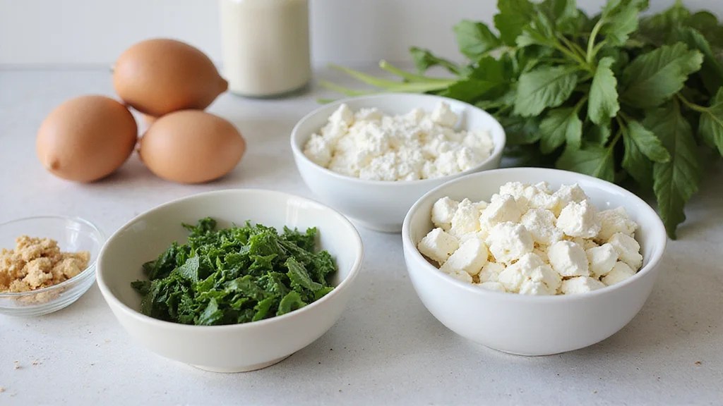 Mediterranean Spinach & Feta Cheese Crisps: A Flavorful Snack You’ll Love - Step 1: Prepare Ingredients