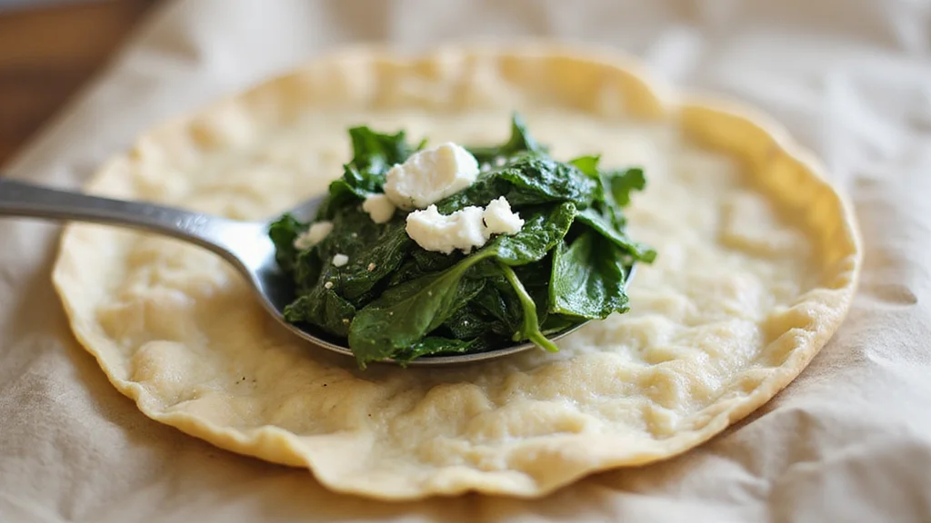 Mediterranean Spinach & Feta Cheese Crisps: A Flavorful Snack You’ll Love - Step 4: Add Filling