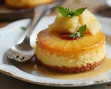 Mini Pineapple Upside-Down Cheesecake: A Tropical Twist on a Classic Dessert Mini Pineapple Upside-Down Cheesecake: A Tropical Twist on a Classic Dessert