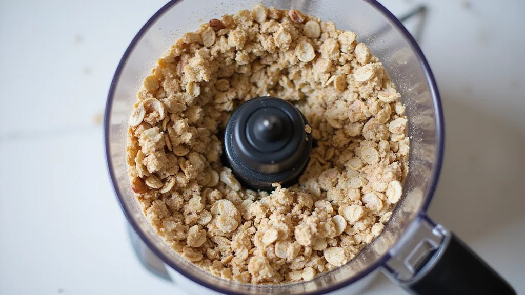 No Bake Carrot Cake Energy Balls: A Healthy Snack You’ll Love - Step 2: Process Oats and Nuts