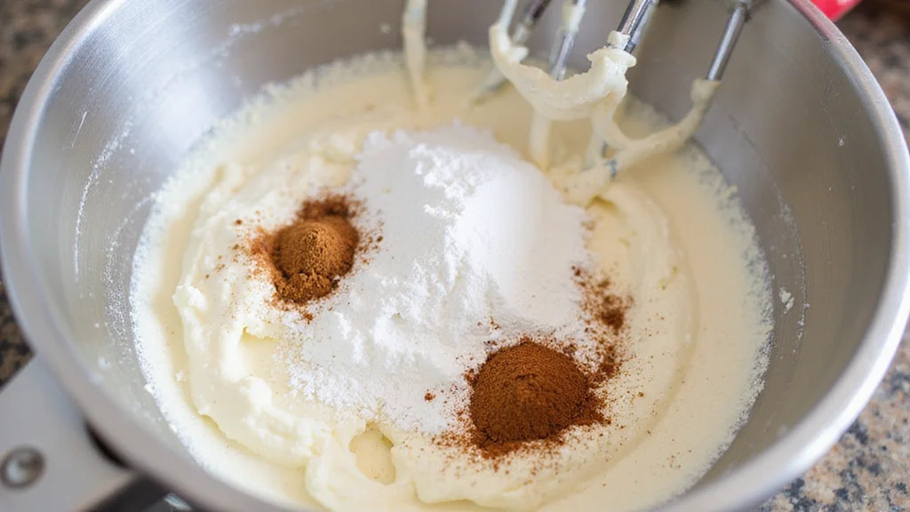 No Bake Gingerbread Cheesecake: A Creamy Twist on Classic Holiday Flavors - Step 3: Mix the Cream Cheese